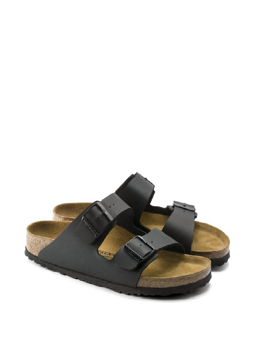 NEW BIRKENSTOCK unisex - arizona birko-flor sandal in black